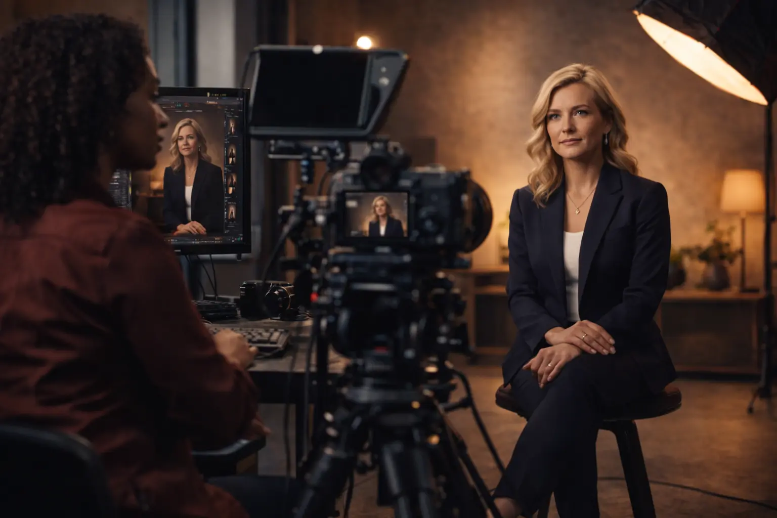 Luxury studio workflow for digital twin production